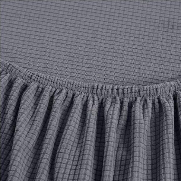 Super Stretch Sofa Cover Couch Covers Lounge Slipcover Soft Thick Seater - Dark Grey 3 Seater