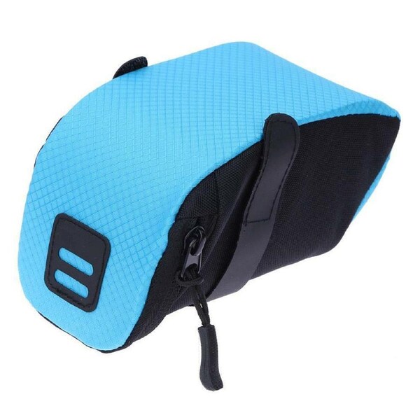 MTB Mountain Bike Bag Pouch Road Bicycle Cycling Seat Saddle Bag Accessories Blue