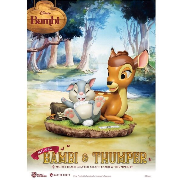Beast Kingdom Master Craft Bambi Bambi & Thumper