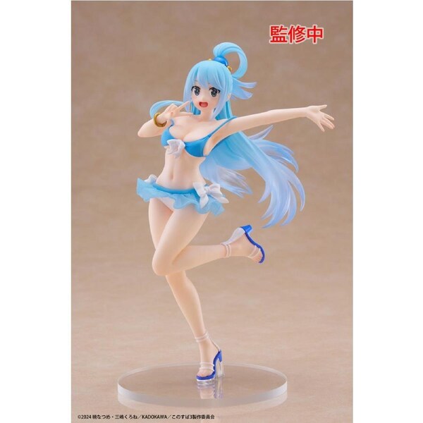 KonoSuba Gods Blessing on this Wonderful World! 3 Coreful Figure Aqua Swimwear Version