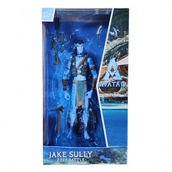 McFarlane Avatar 2 Way of the Water Jake Sully 7-inch Reef Battle Poseable Age 12+