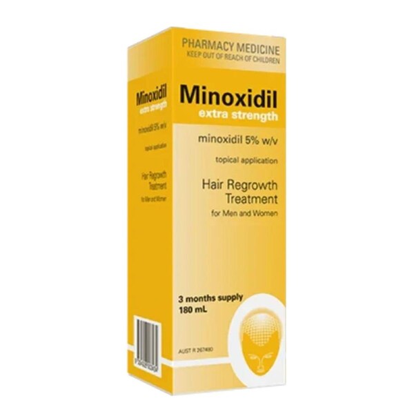 Minoxidil Extra Strength 3 Month Supply 180ml