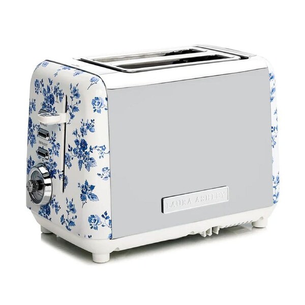 VQ Laura Ashley 2-Slice Toaster - China Rose - LAT2CR