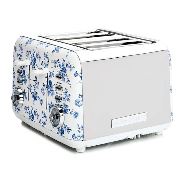 VQ Laura Ashley 4-Slice Toaster - China Rose - LAT4CR