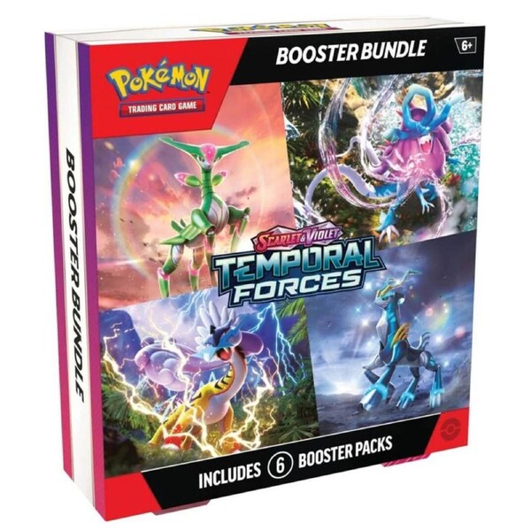Pokemon TCG Scarlet & Violet Temporal Forces - Booster Bundle