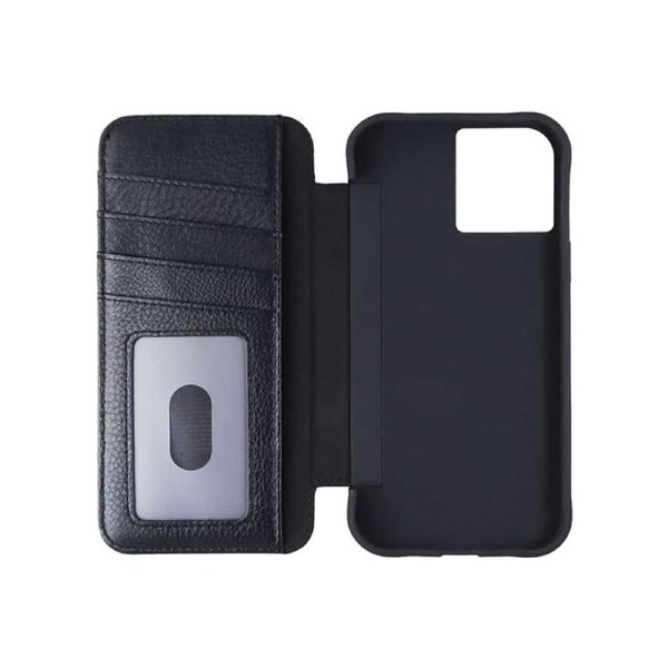 Case-Mate Tough Wallet Folio Case for iPhone 12 Pro Max Card Slot - Black