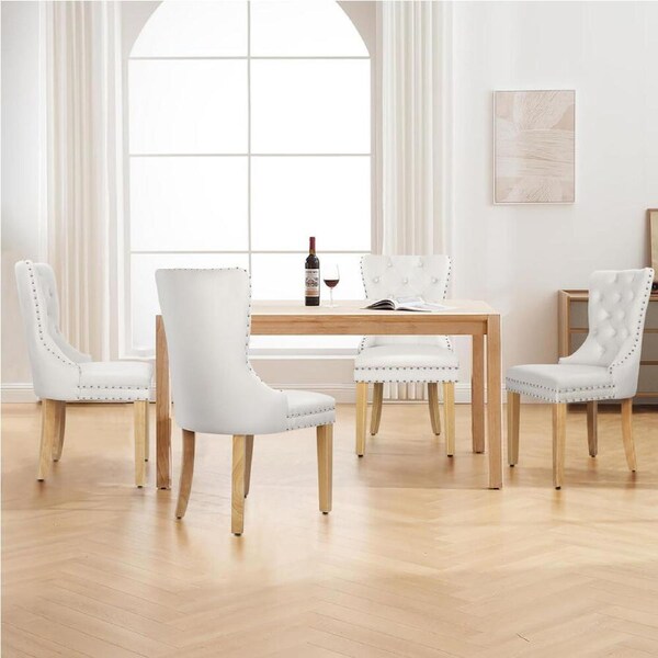 ALFORDSON 4x Dining Chairs Accent Chair Velvet Beige