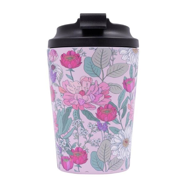 Splosh Floral Insulated Travel Mug 380mL MD2522