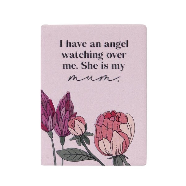 Splosh Floral Magnet 6x8cm Angel Mum MD2507