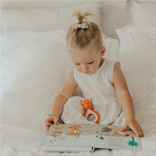 'mini Singer Gift Set' - Sound Book Gift Set with mini Mizzie Teether