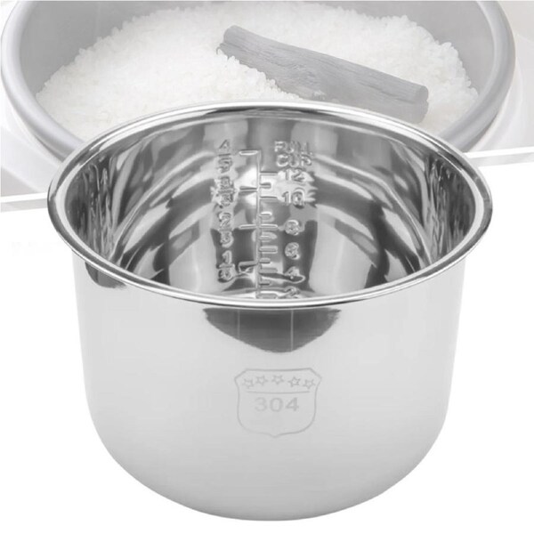 OZNALA 6L Pressure Cooker Inner Pot Stainless Steel Non-Stick Pressure Cooker Liner