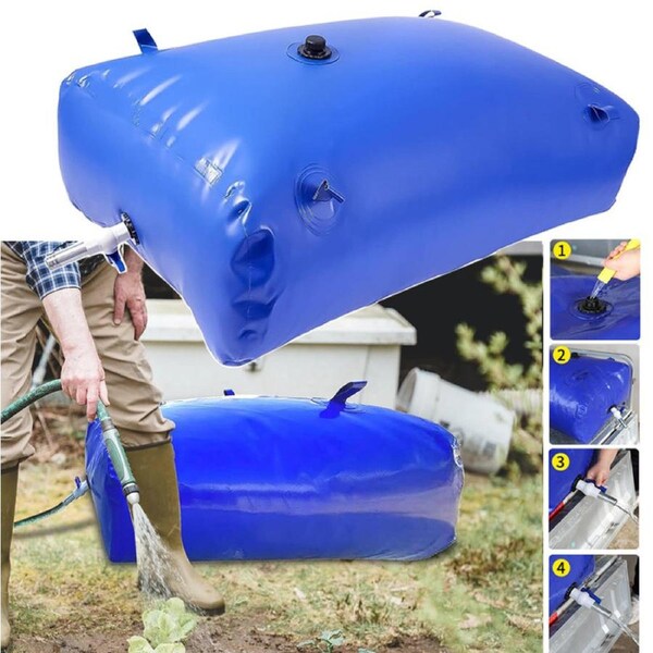 110L Large Water Bladder Tank Water Storage Bag For Camping Fishing Boating