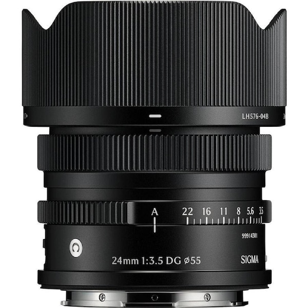 Sigma 24mm f/3.5 DG Contemporary Lens - L-mount Black