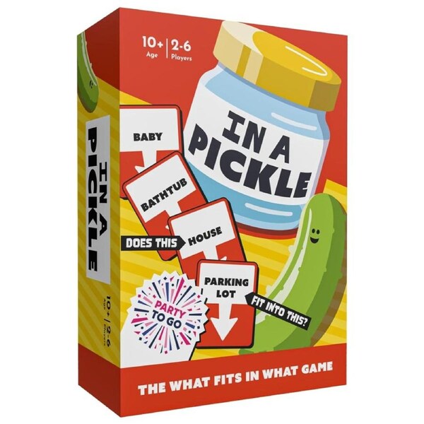 Gamewright In A Pickle Party To Go Card Game