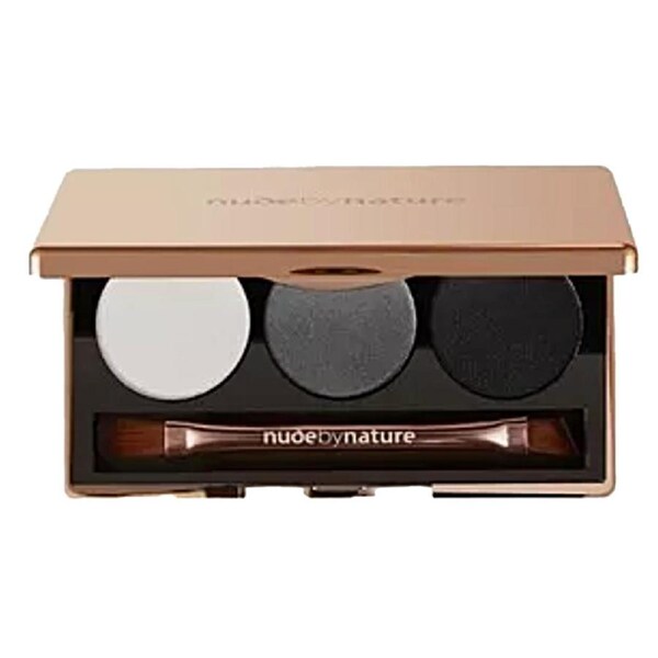Nude By Nature Natural Illusion Eyeshadow Trio - 02 Smoky