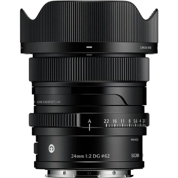 Sigma 24mm f/2 DG Contemporary Lens - L-mount Black