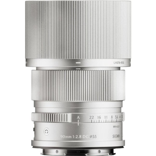 Sigma 90mm f/2.8 DG Contemporary Lens - L-mount Silver