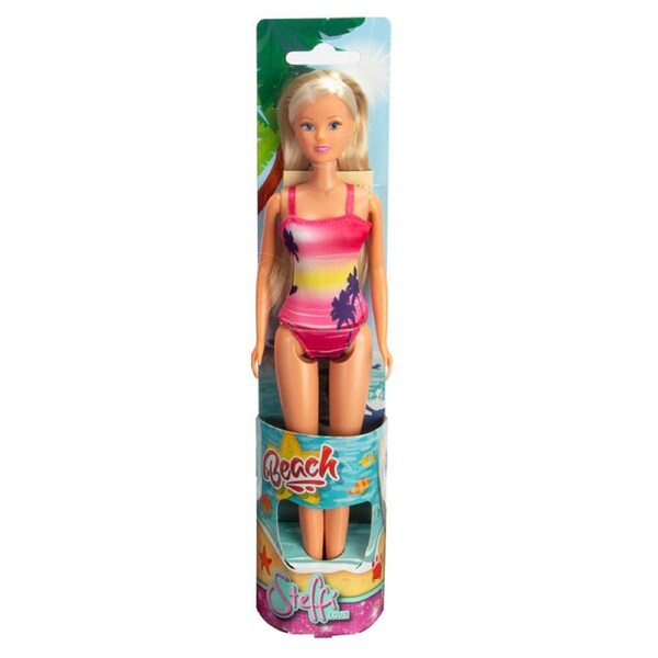 Steffi Love Beach Girl Doll in Swimsuit 32.5cm Kids Play Toy Assorted 3y+
