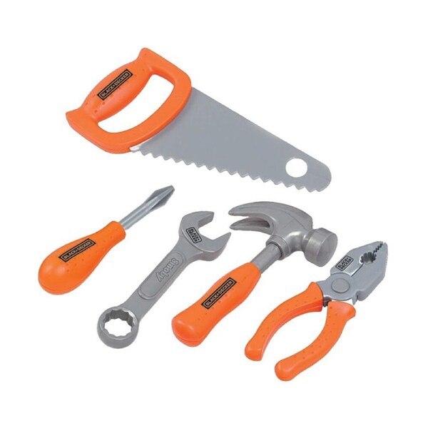 5pc Simba B+D Tools Set Kids/Children Construction Pretend Role Play Toy 3y+