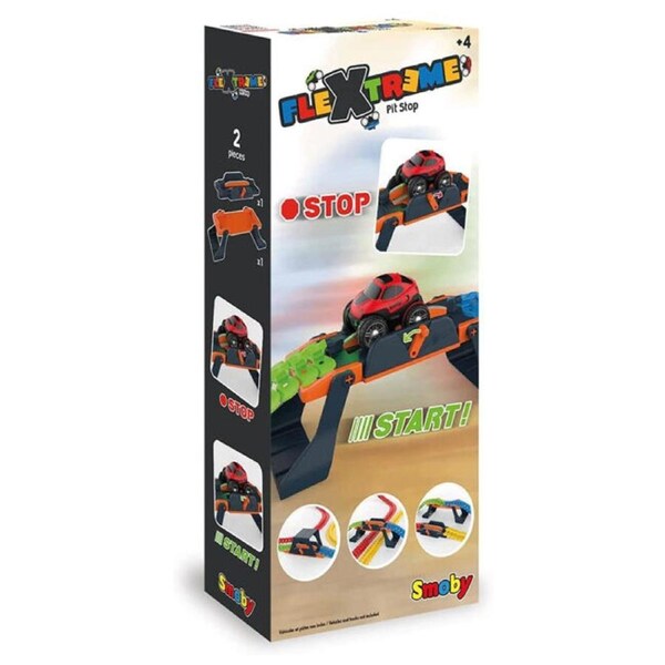 FleXtreme Pit Stop 32cm Kids/Children Diecast Building Toy Play Set 4y+