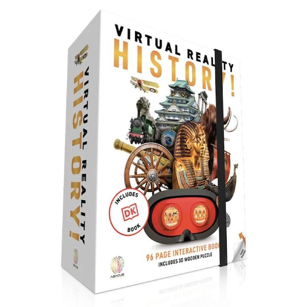 Abacus VR Gift Box Virtual Reality History Kids Play Educational Toy 8y+