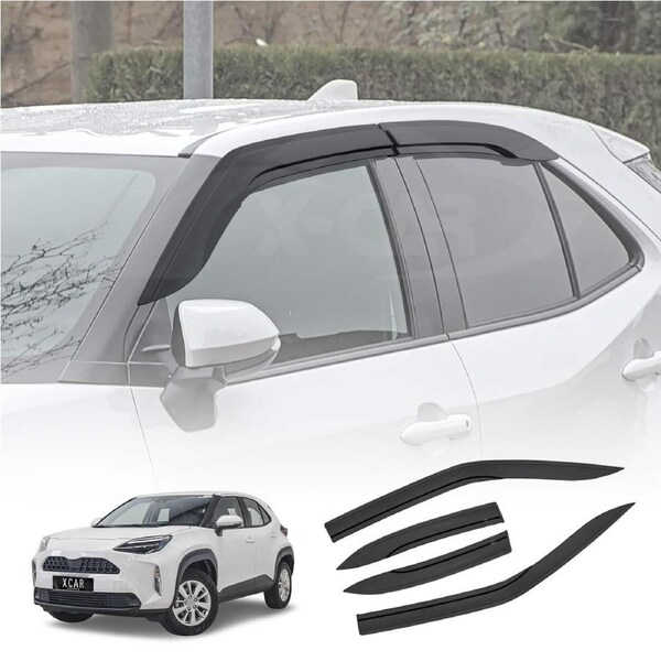 Weathershields for Toyota Yaris Cross MXP Series 2020-Onwards Car Weather Shields Wind Deflectors Window Sun Visor