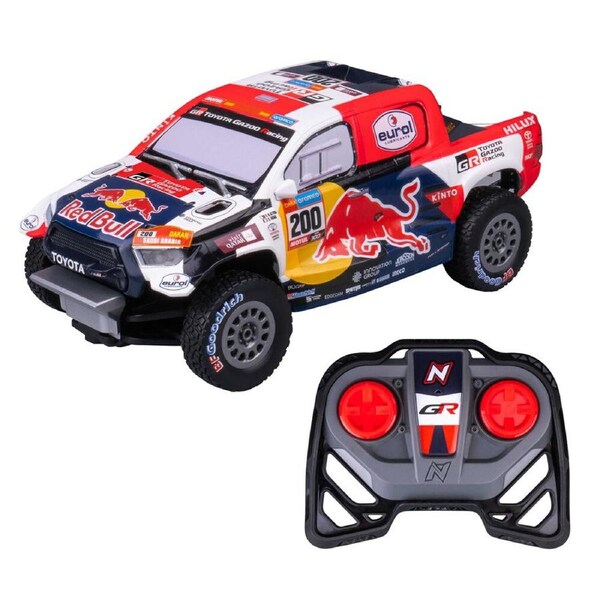 Nikko RC 23cm Remote Control Kids Toy Truck 1:18 Dakar w/ Lights Assorted 6y+