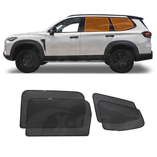 Rear Port Window Sun Shade for LDV D90 2025-Onwards Car Sun Blind Mesh
