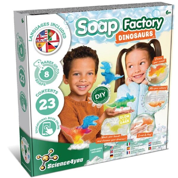 Science 4 You Soap Factory Dinosaurs Educational Kids Craft Art Kit 8y+
