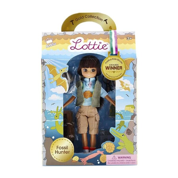 LOTTIE Fossil Hunter Doll Kids/Children Fun Educational Imaginative Toy 3y+
