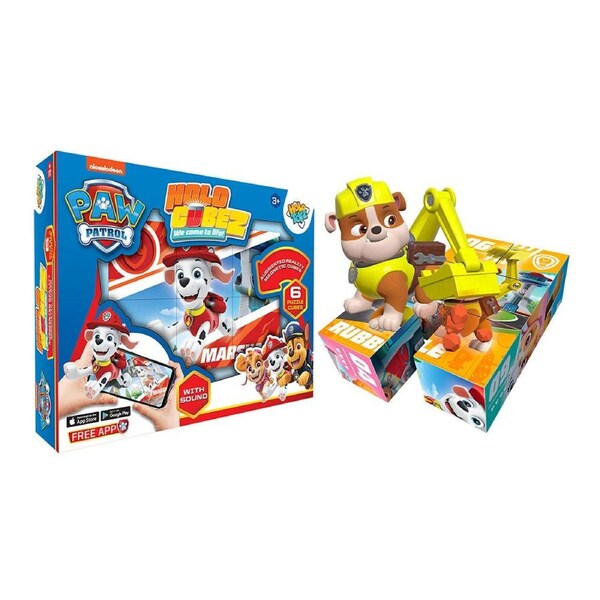 HoloToyz 4D Magnetic Kids Educational Interactive Fun Play Puzzle Cubes 3y+