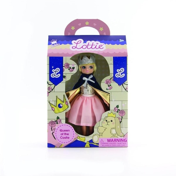 LOTTIE Queen of the Castle Doll Kids Fun Educational Imaginative Toy 3y+