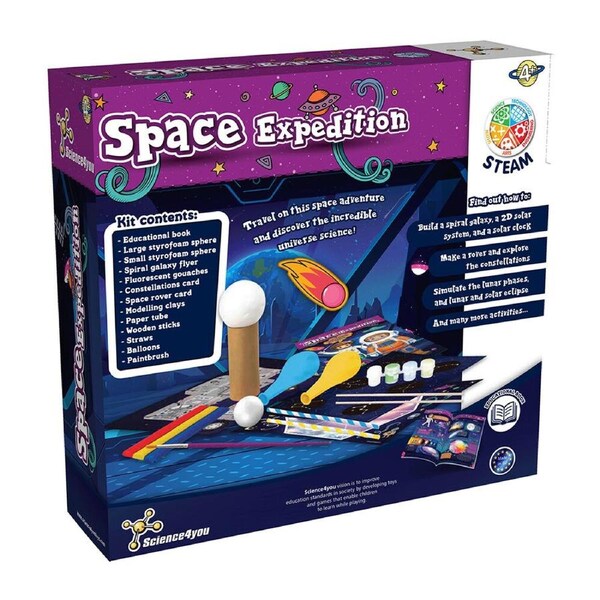 Science 4 You Space Expedition Kids DIY Fun Educational Science Kit 4y+