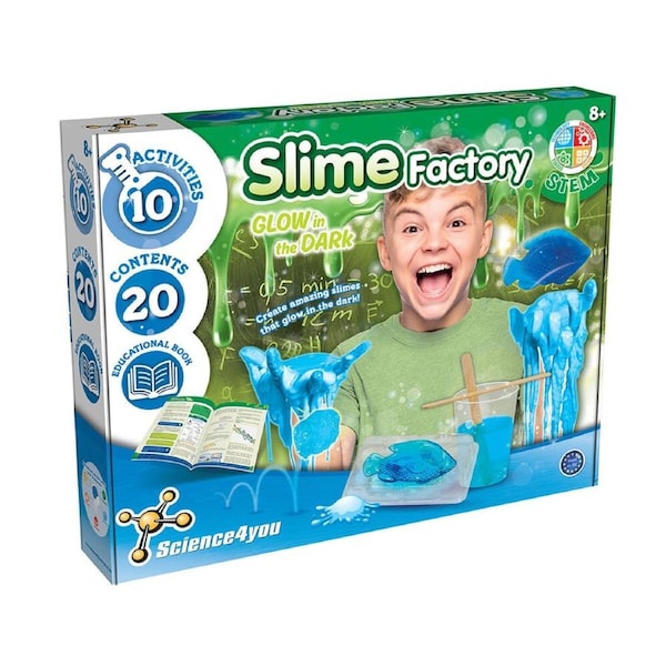 Science 4 You Slime Factory GID Kids DIY Fun Educational Science Kit 8y+