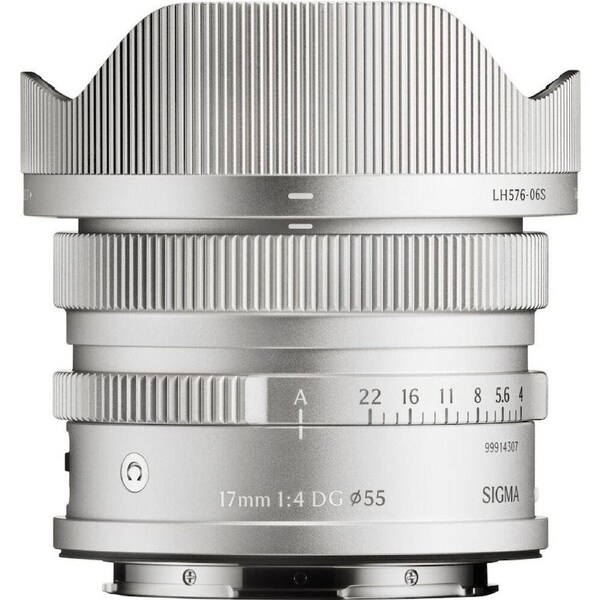 Sigma 17mm f/4 DG Contemporary Lens - L-mount Silver