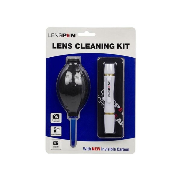 2pc LensPen Cleaning Kit Camera Lens Compact Carbon Tip Cleaning Tool Black