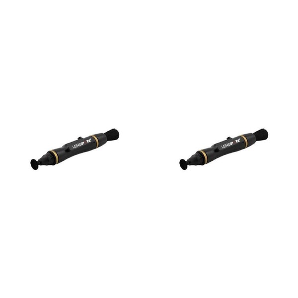 2PK LensPen Original Camera Lens Cleaner Optical Cleaning Pen Tool Kit Black