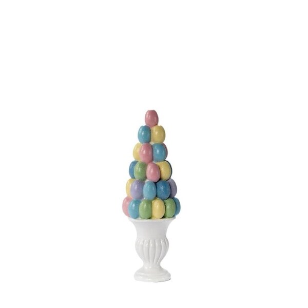 Luxe Pastel Eggs Finial 28cm