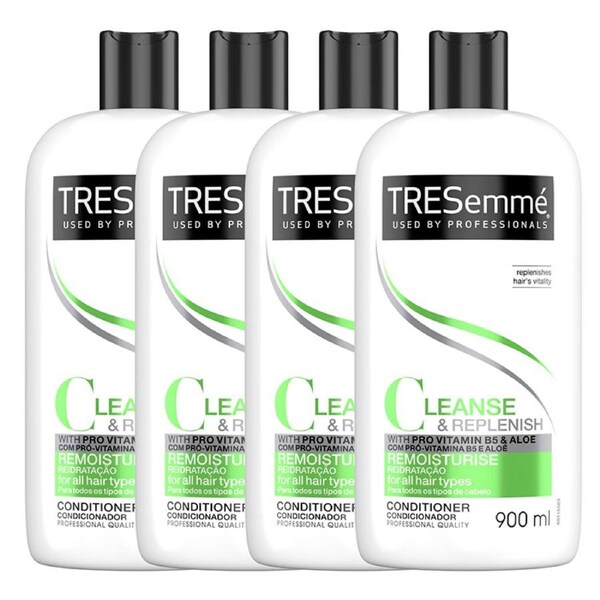 Tresemmé Conditioner Cleanse & Replenish 900ml (4 Pack)