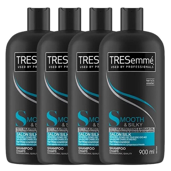 Tresemmé Shampoo Smooth & Silky 900ml (4 Pack)