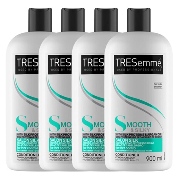 Tresemmé Conditioner Smooth & Silky 900ml (4 Pack)