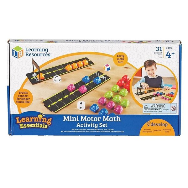 Learning Resources Mini Motor Math Activity Set