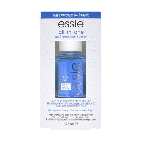 Essie Nail Care All In One Strengthening Polish Base & Top Coat Clear 13.5ml