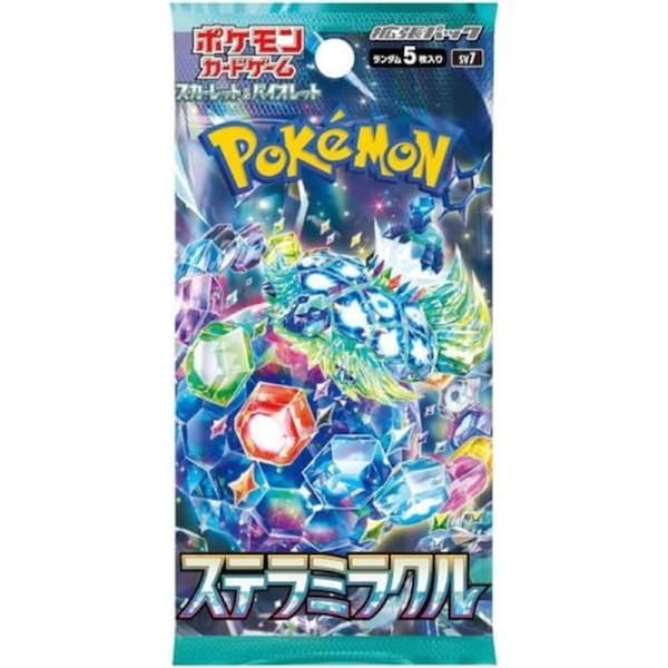 Stellar Miracle SV7 Booster Pack - Japanese Pokemon TCG