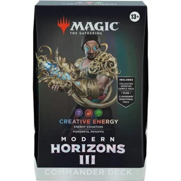 Magic The Gathering - Modern Horizons 3 Commander Deck - Creative Energy (Black/Red/Green)