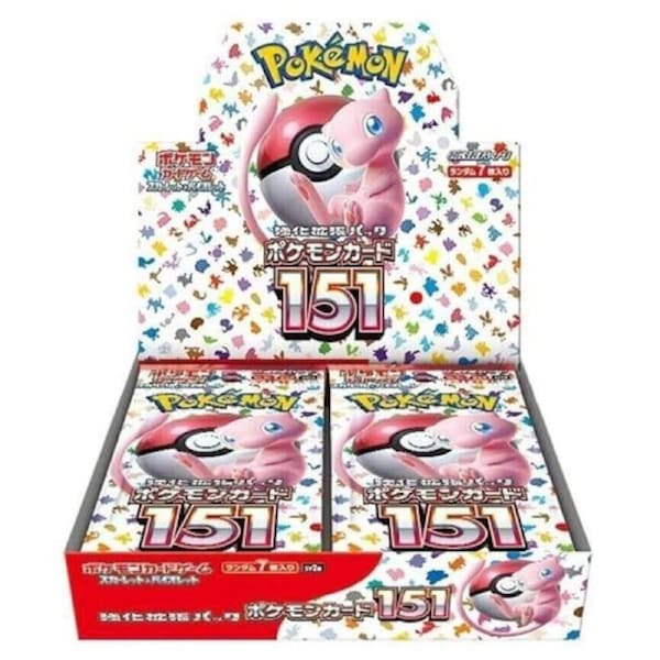 Pokemon 151 SV2A Booster Box - Japanese Pokemon TCG