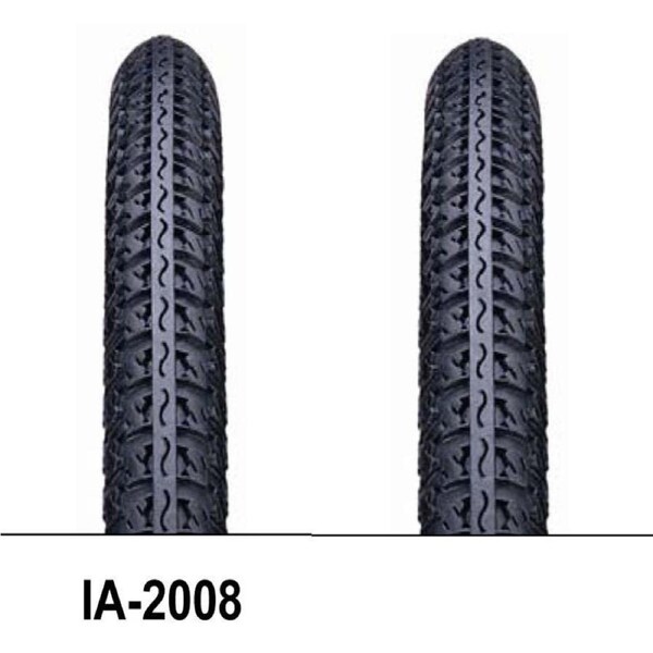 2 X Innova 26 X 1.9 Mtb Bike Tyre Ia-2008 Black