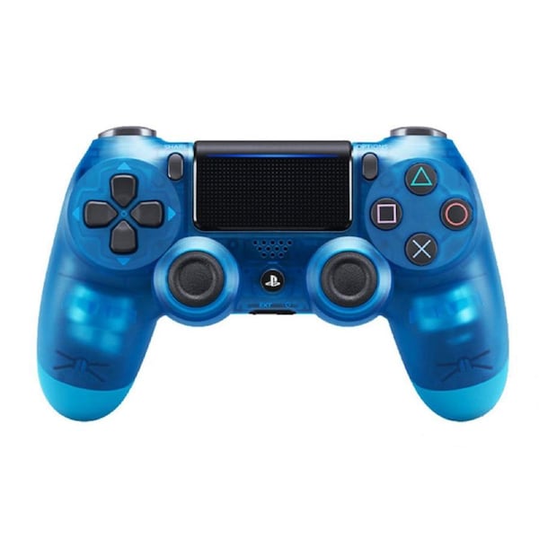 Catzon Dualshock 4 Wireless Controller Compatible with PlayStation 4-Clear Blue
