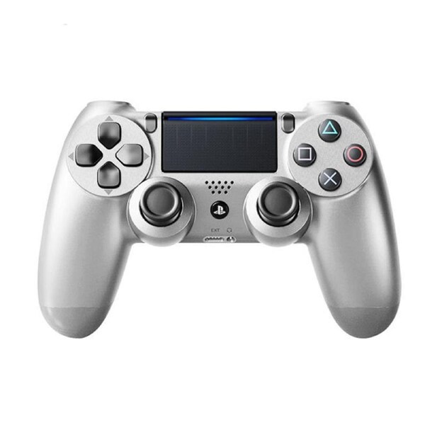 Catzon Dualshock 4 Wireless Controller Compatible with PlayStation 4-Silver