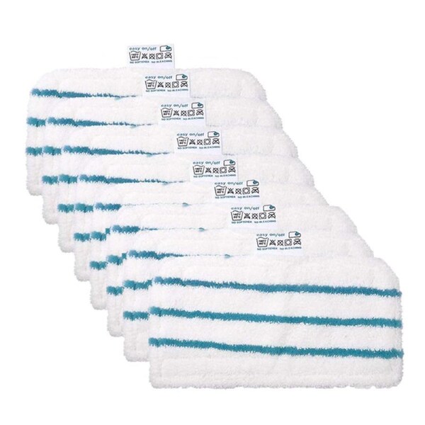 Catzon 8 Pcs Replacement Steam Mop Pads Compatible with Black Decker Steam-B